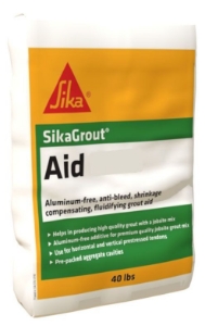 Sika Grout Aid - Retarder & Water Reducing 42 Lb Bag