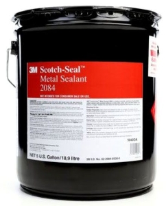 3M Scotch Seal 2084 Metal Slnt 5 Gal Pail Gray