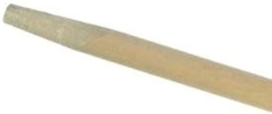 Midwest Rake 60" X 1-1/8" Pole Hard- Wood Handle Tapered Tip