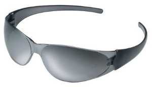 MCR Safety Ck117 Checkmate Silver Mir Coated Glasses 12/Cs