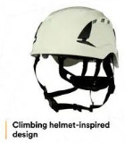 3M X5000 SecureFit Safety Helmet Vented White 10/cs