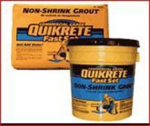 Quikrete Fast Set Non-Shrink Grout 60 Lb Bag