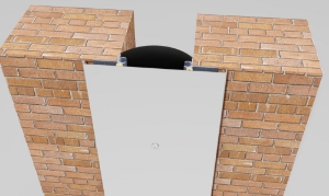Watson Bowman Seismic Cover Wfe-800C Exterior Wall Jt 8"X10'