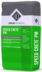 Euclid Speed Crete Pm Vertical Repair Mortar 50 Lb Bag