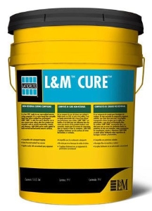 L&M Chemical Cure Concrete Curing Compound Lo Voc 5 Gal Pl