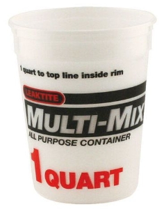 Leaktite 1 Quart Multi Mix Container