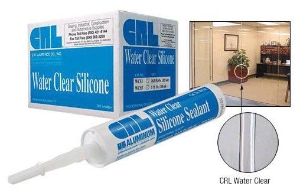 Water Clear Silicone Sealant Ctg 30/Cs