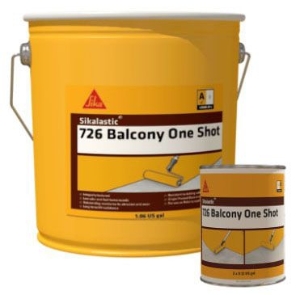 Sikalastic 726 Balcony One Shot 1.33 Gal Kit Tan 1-Abc