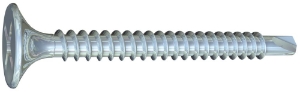 Grabber 10 x 4" Bugle Head Zinc Self Drill Screw 1M/box