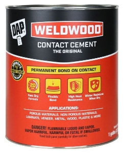 Dap Weldwood Orig. Contact Cement 1 Gal Pail 4/Cs