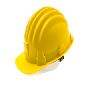 3M yellow safety hat