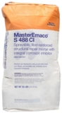 MasterEmaco S488Ci Spray Structural Repair Mortar 55 Lb Bag