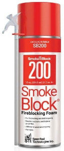 Specified Technologies Smokeblock Fireblocking Foam 12 oz can 12/Cs