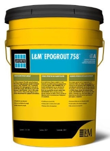L&M Chemical Epogrout 758 Flowable Epoxy Grout 3-Comp Unit