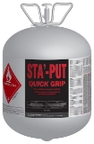 Sta'-put Quick Grip Clear 30 Lb Cylinder Spray Ad